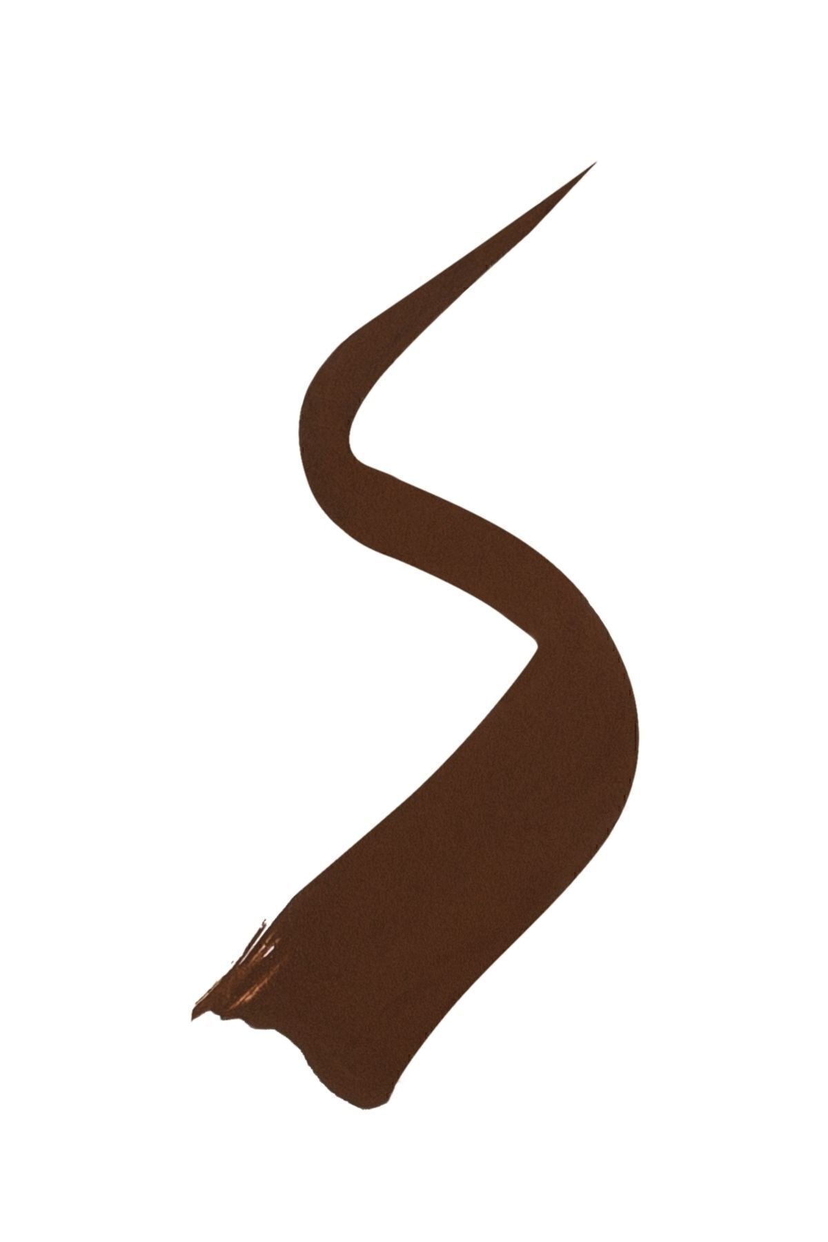 Elegant Matte Dipliner Waterproof Suya Dayanıklı - 02 Coffee Brown - Kahverengi