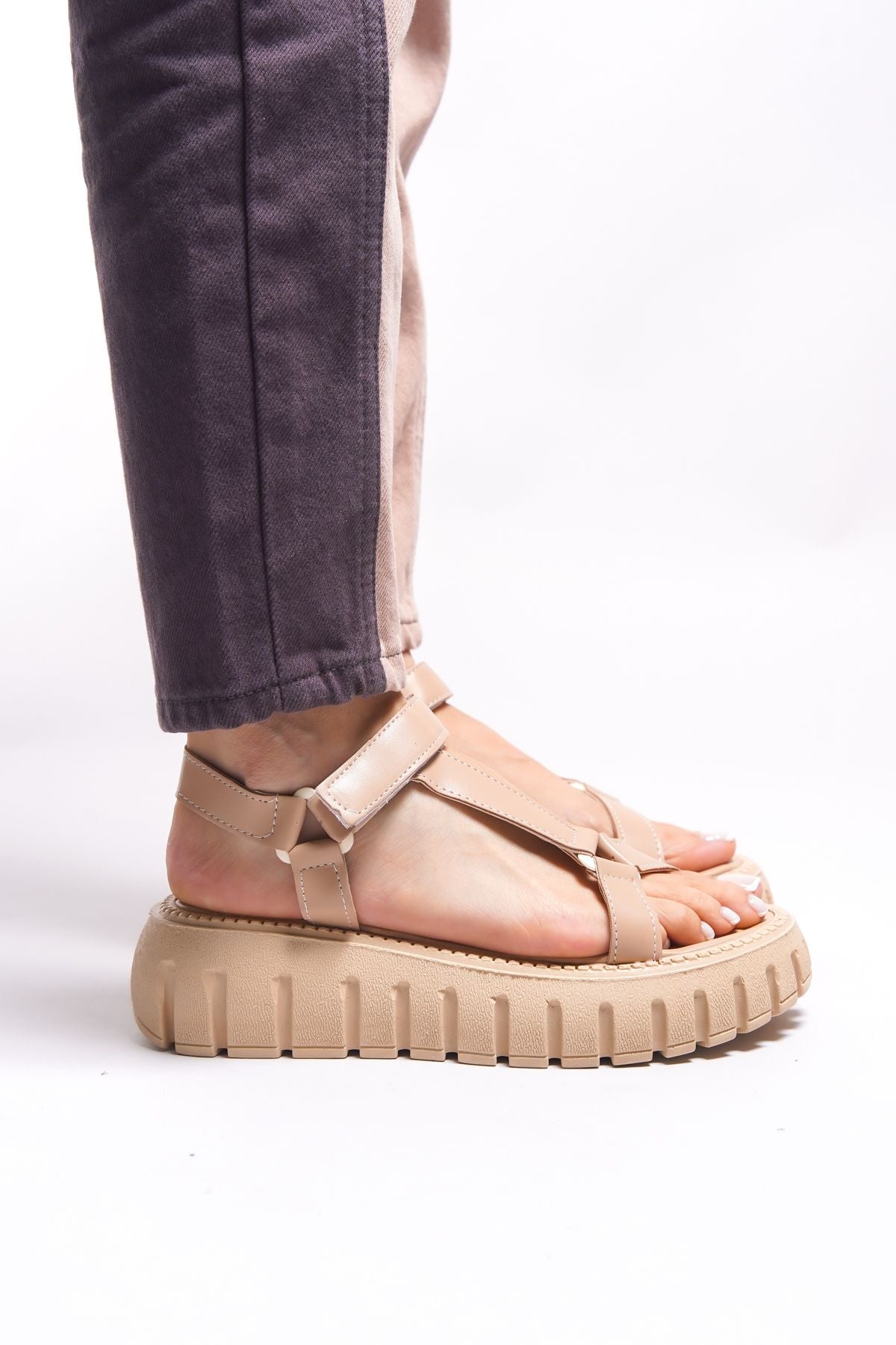 Lelaluma women sandals 0012620 nude skin