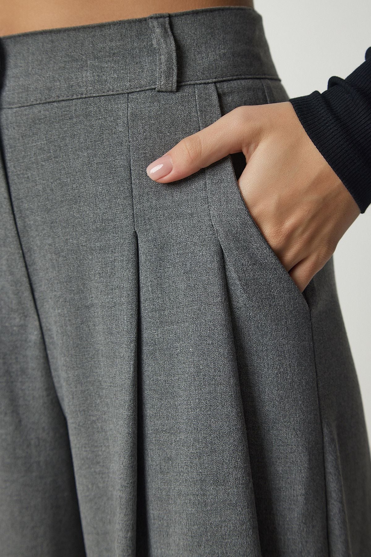 Women with Gray Parts Plenty of Paça Trousers FN03108