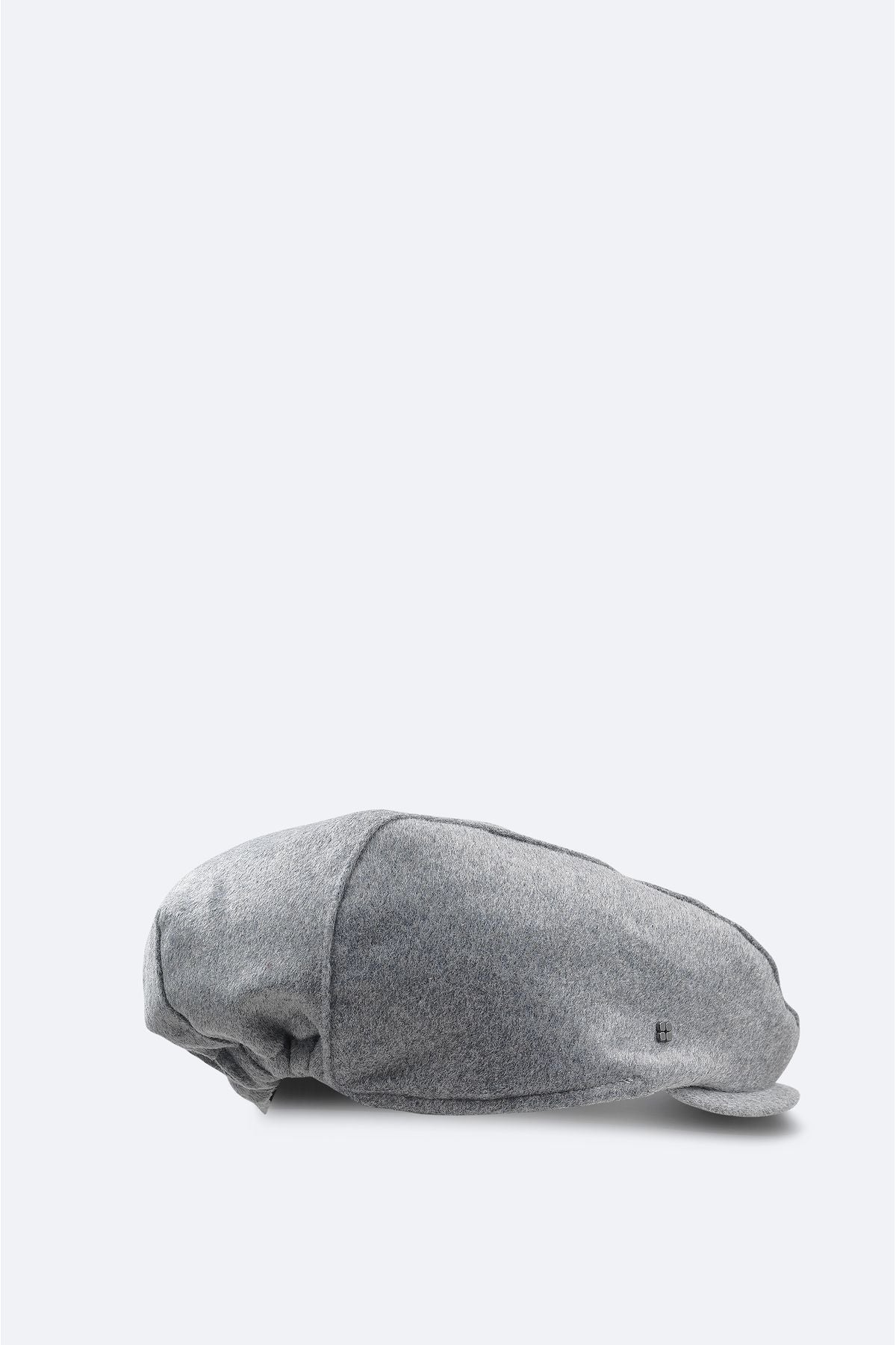 Men's gray wool helmet hat a32y9200
