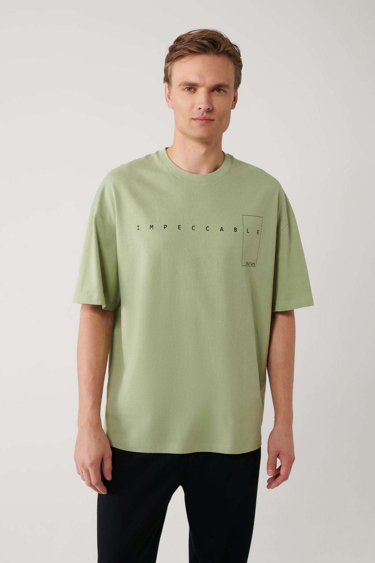 Men's Water 100 %Cotton Green Bicycle Bike Printed T-Shirt A41y1157