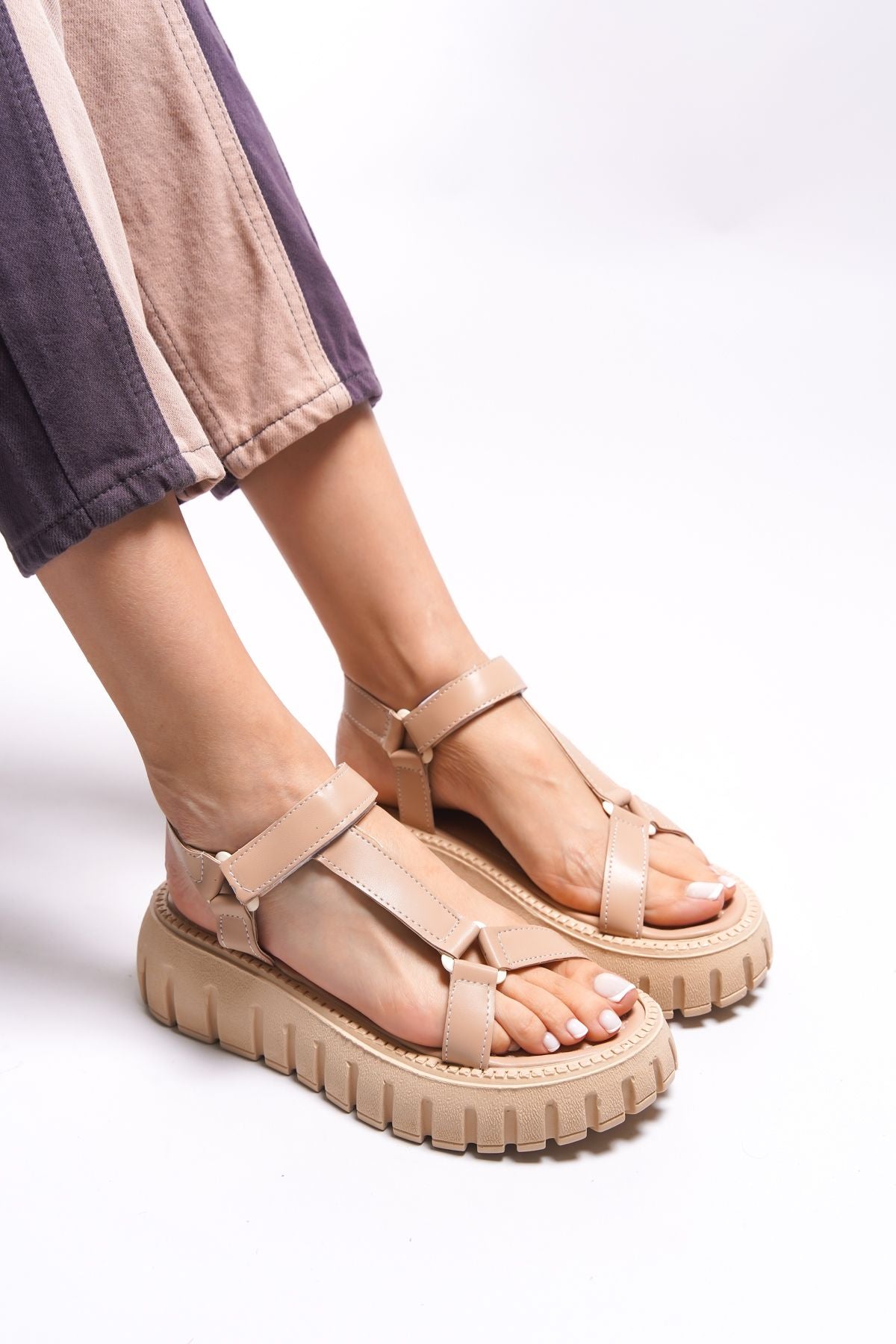 Lelaluma women sandals 0012620 nude skin