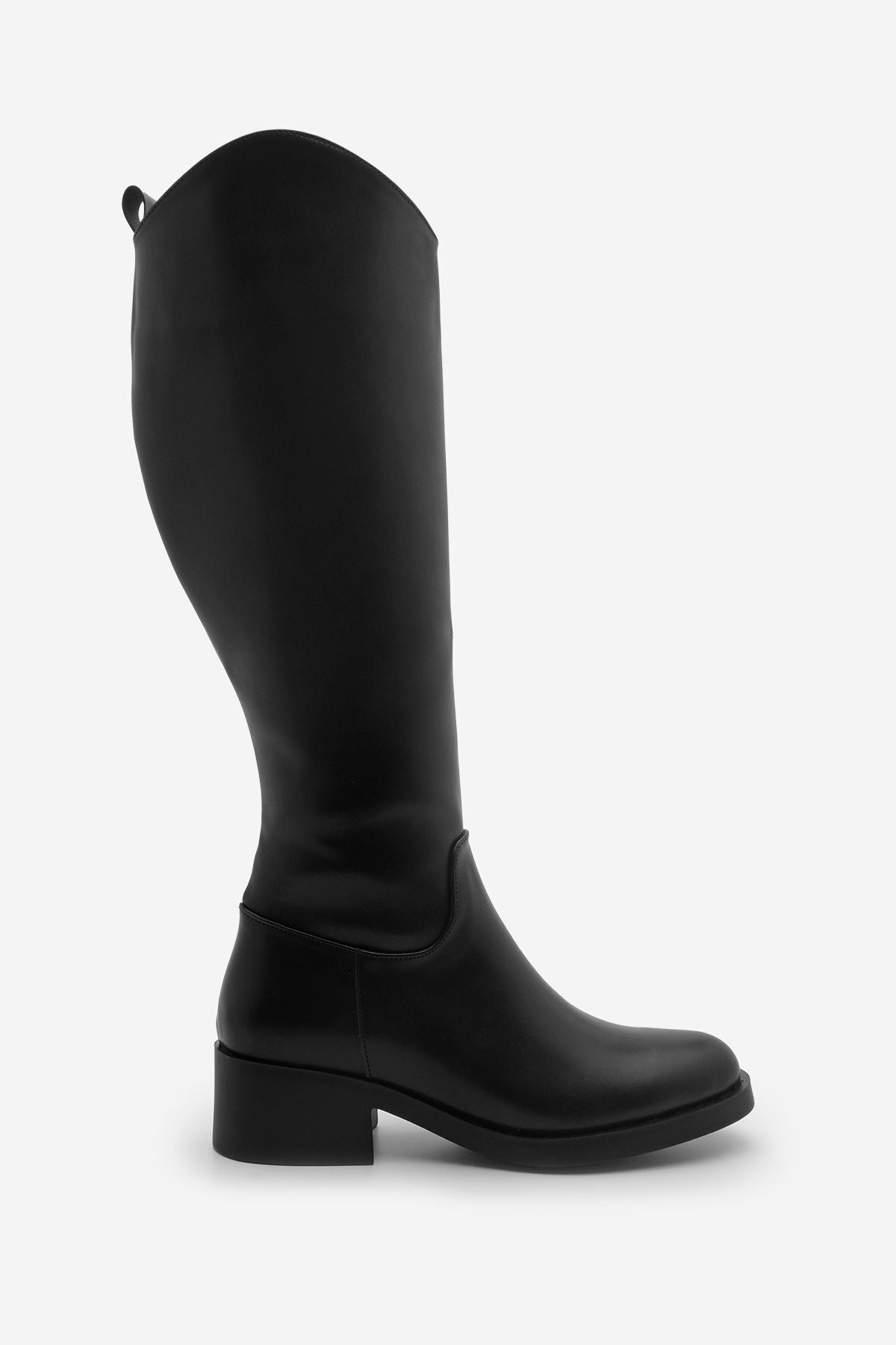 Woman Daily Boots with Kizaltı Zipper Maypos Black