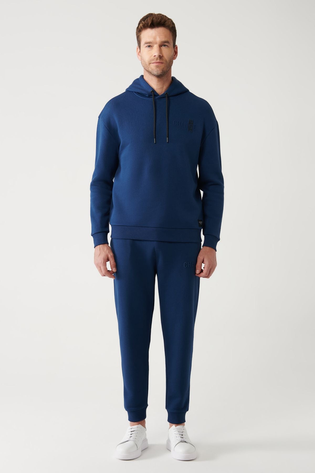 Men's Indigo Hooded 3 -IP Sweatshirt A32y1190