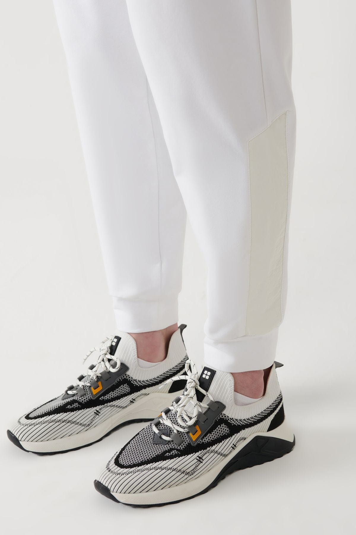 Men's White Jarse Fabric 2 IP Service Six A41y3416