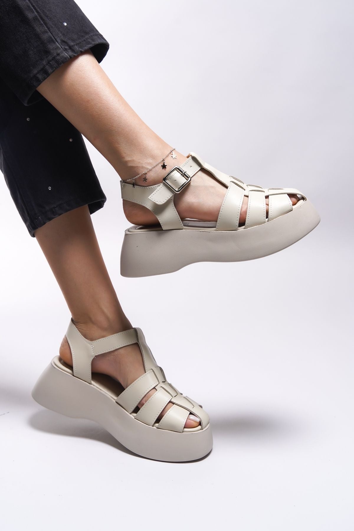 Felsalin Woman Sandals 0012800 Beige Skin
