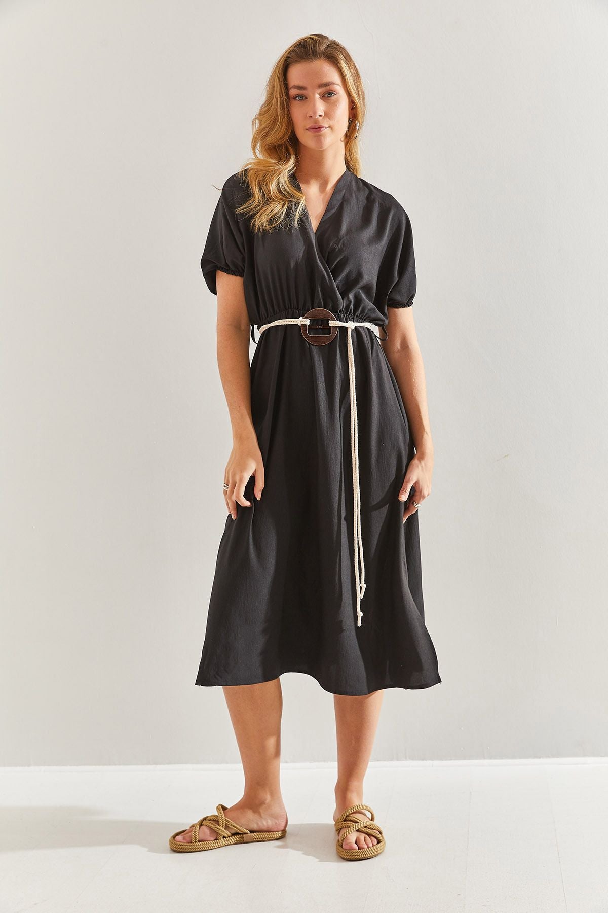 WOMEN CRUBAZE YOVA BETED DRESS