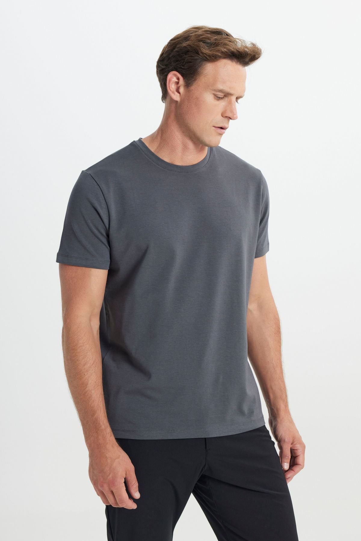 Standard Fit Normal Cut Bike Cotton Cotton T -shirt
