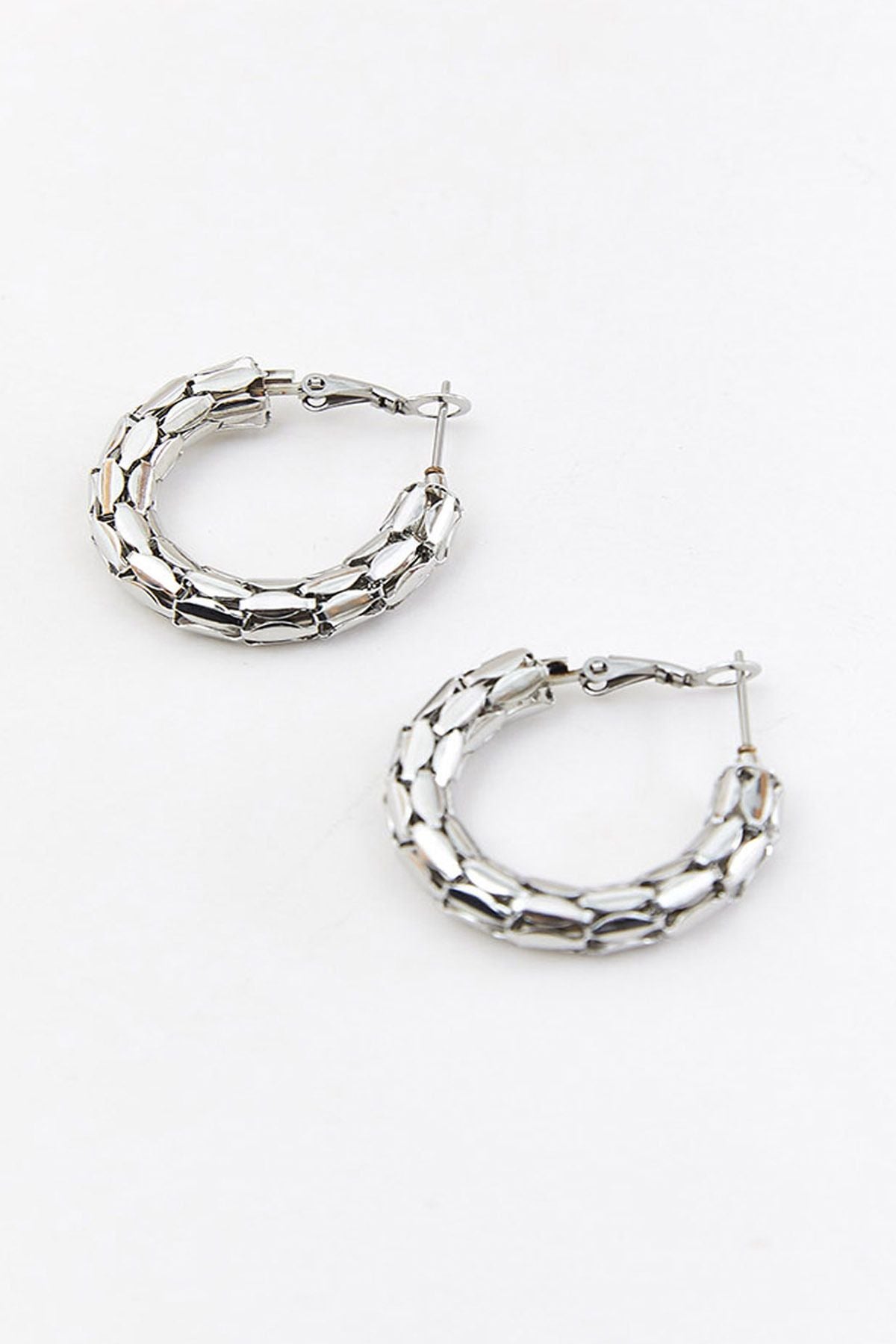 Women's Accessories Steel Snake Patterned Ring Earpe Earrings Axles306