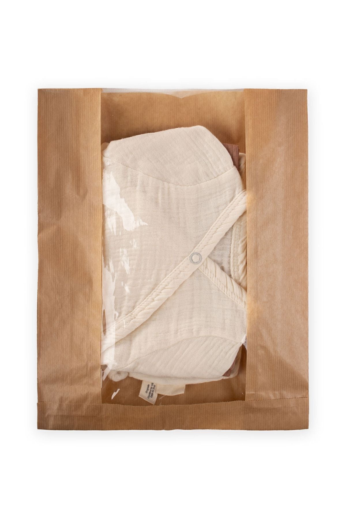 Cruve Muslin Newborn Gift Box 0 Age Naturel