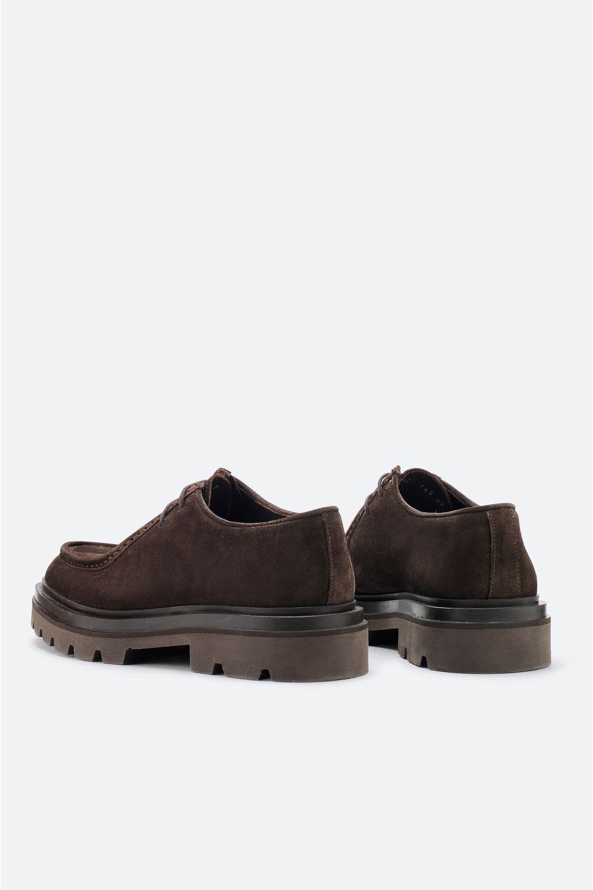 Men's Brown 100 %Süet Laccik Classic Shoes A42Y8007