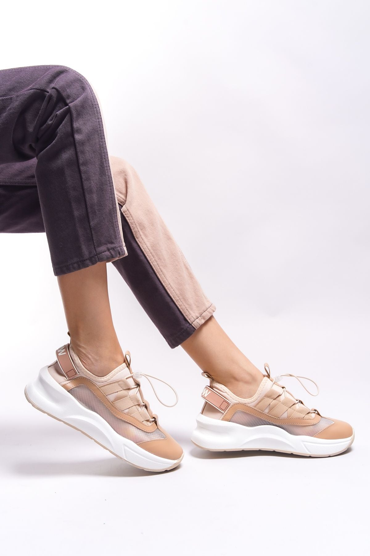 Yeelluna women sneaker 00122353 beige