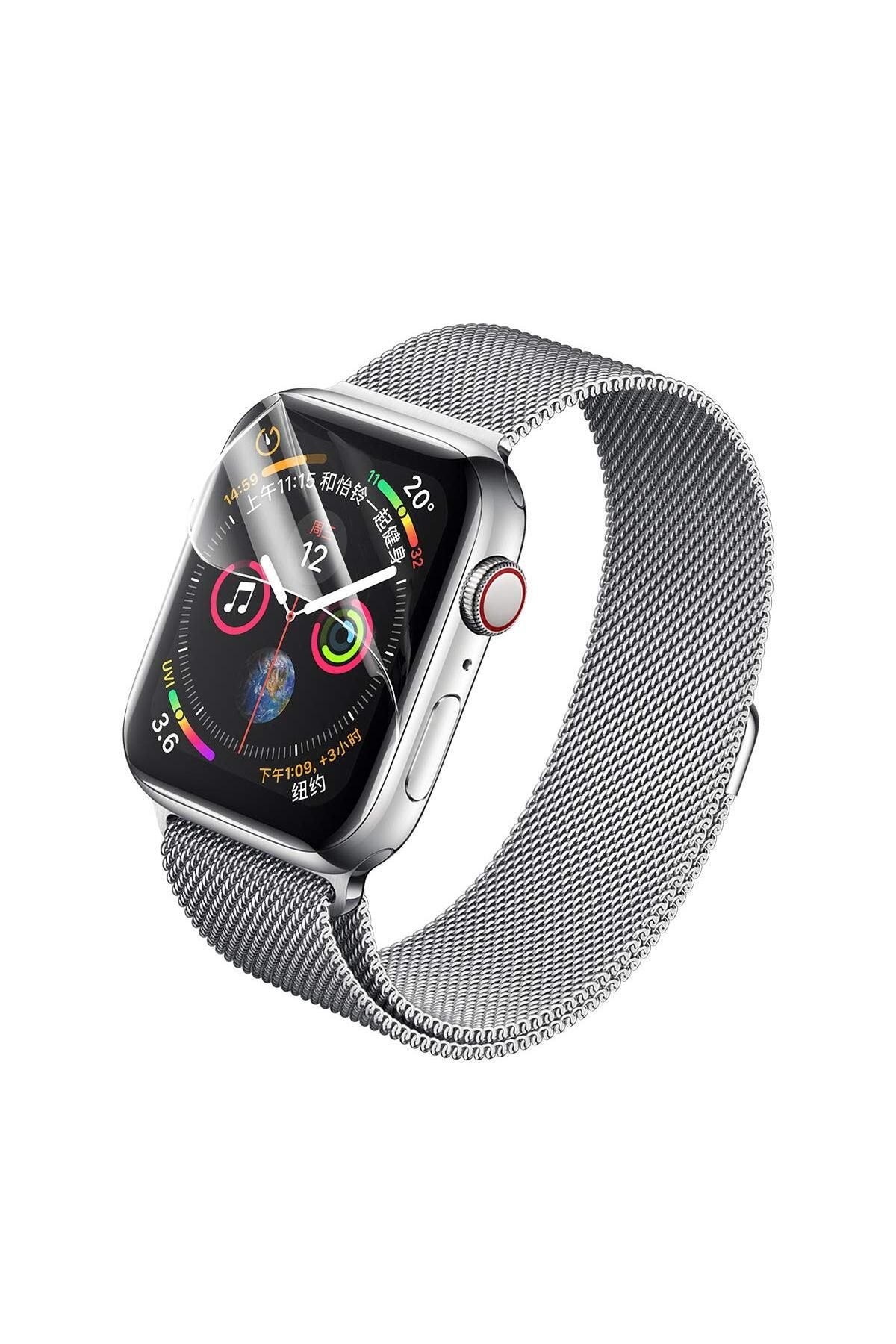 Watch 7-8 '45mm' compatible 360 ° Case and Screen Protector High Quality Full Transparent Clock Protector