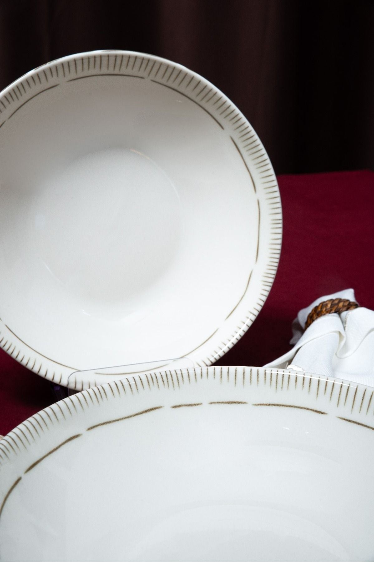 Mimosa 23cm 2 Piece Porcelain Salad Plate Set