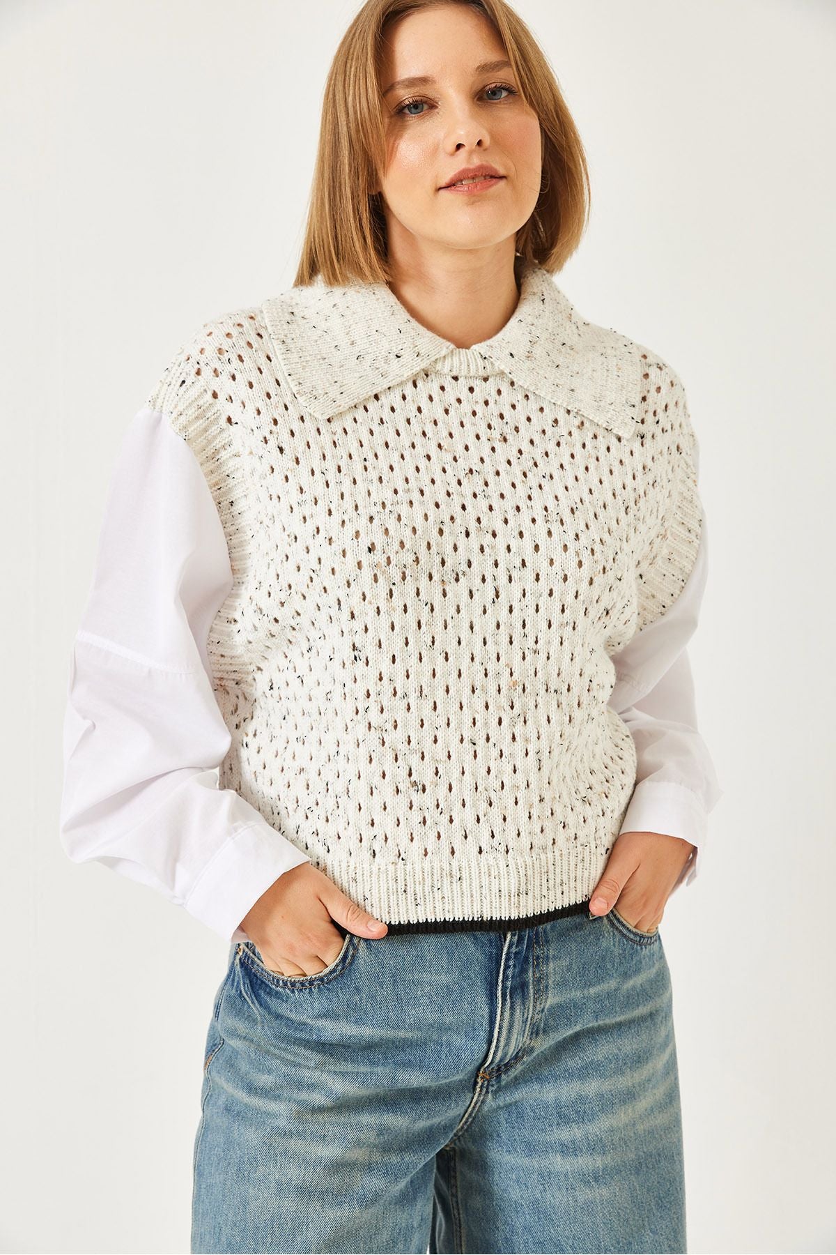 WOMEN'S SHIPPING YAKA OUTWORTY KNOWING Sweater 20246272