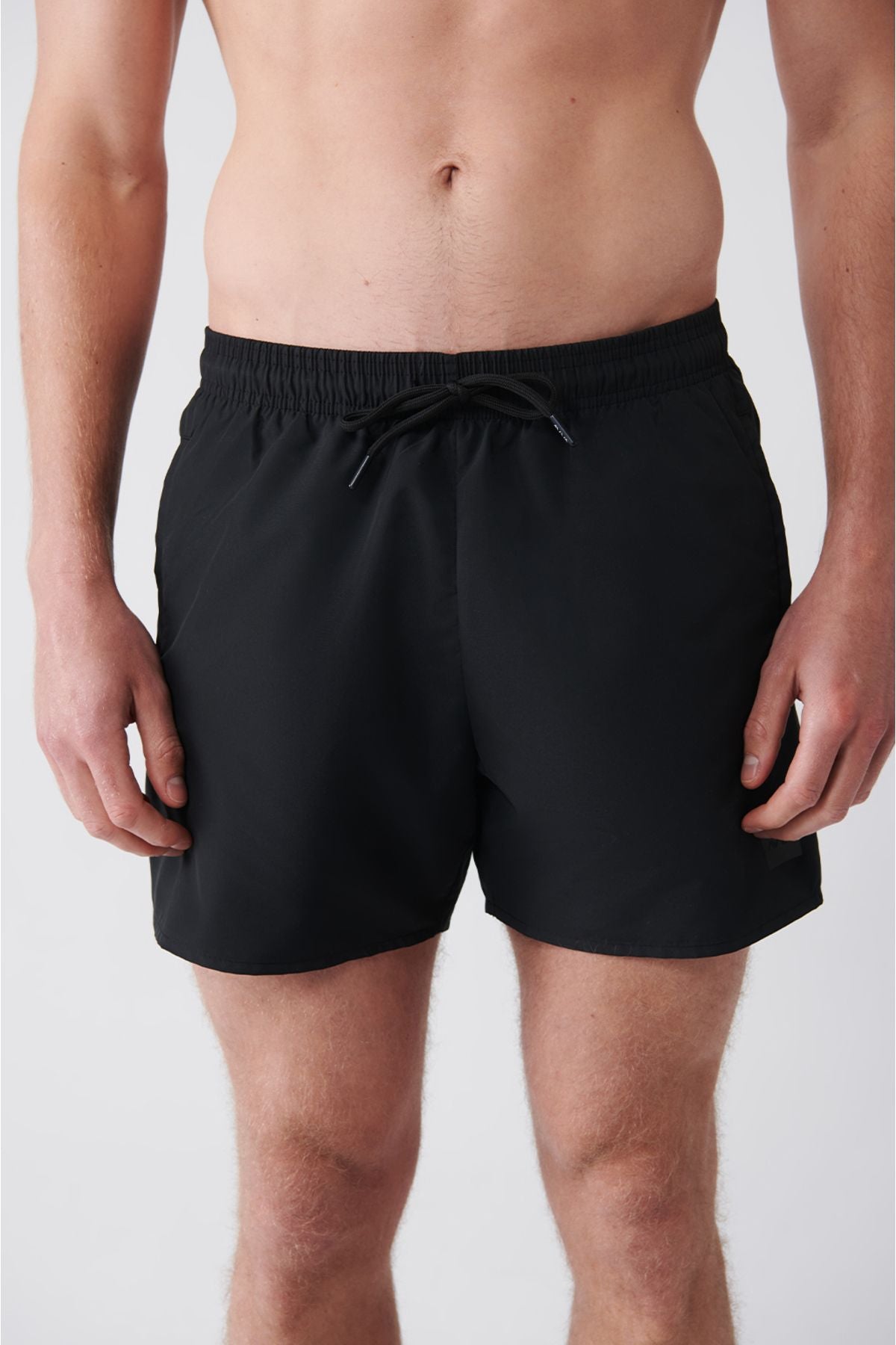 Men's Black Fast Drying Standard Size Mayo Sea Short E003801