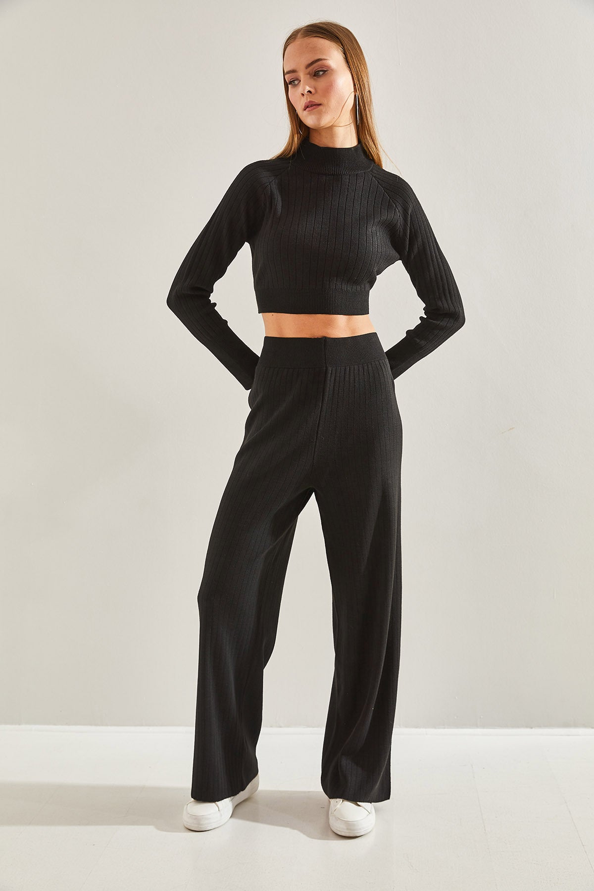 Women's Knitwear Bottom Top Set 20246035