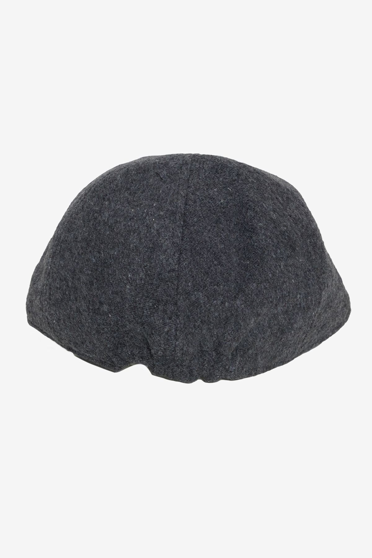 Men's gray cotton helmet hat