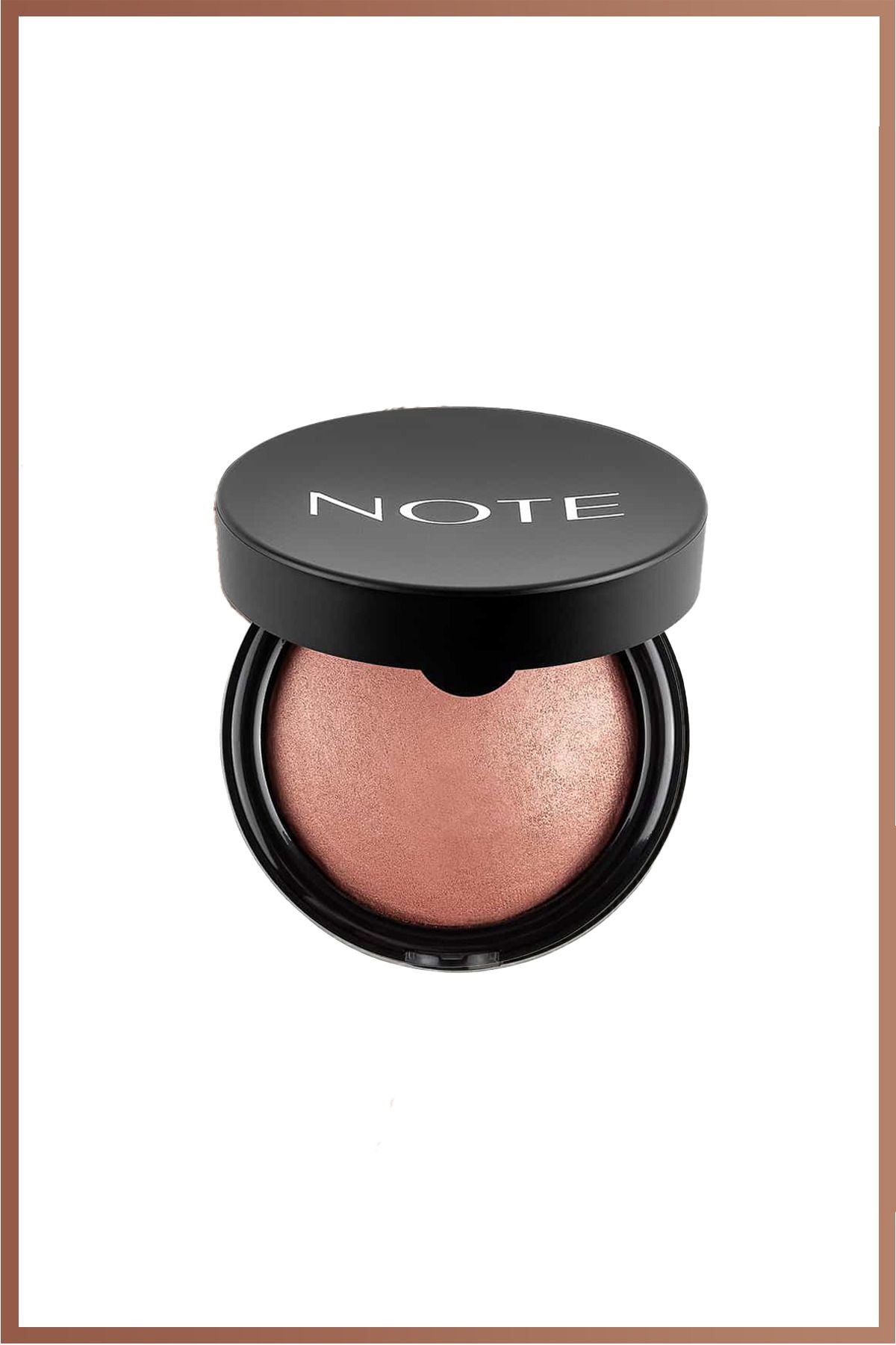 Baked Blusher Sparkling Baked Dust Blush - 03 Oriental Pink