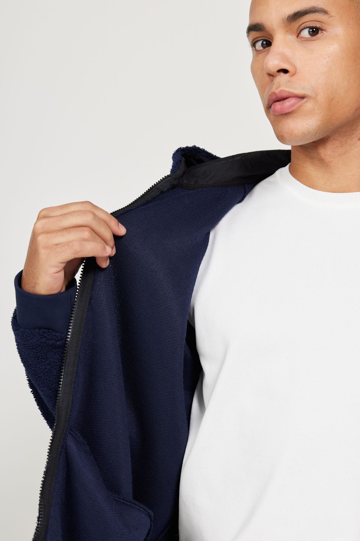 Men's navy blue overwhel
