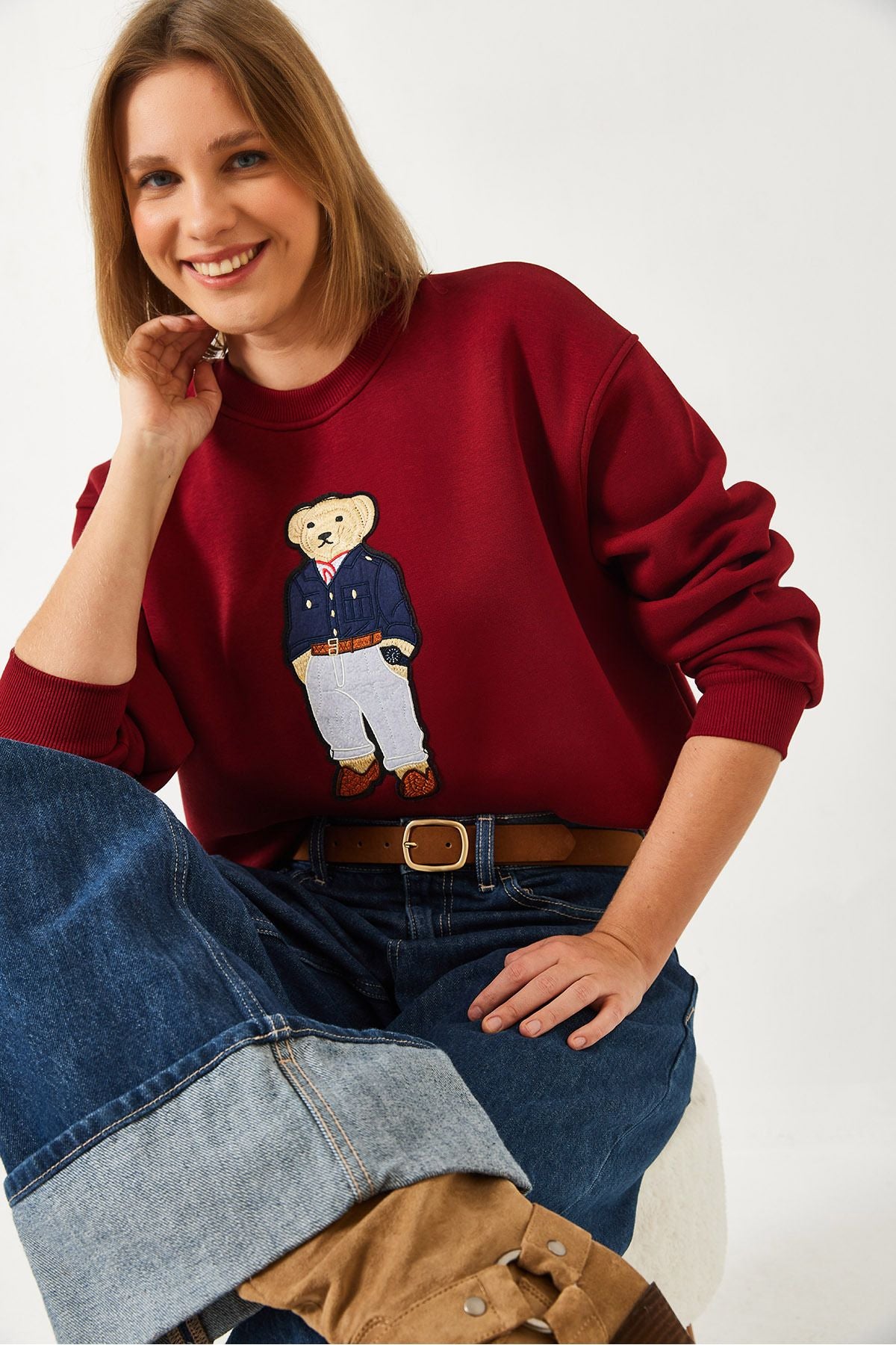 WOMEN'S THREE YEAR PRINTED SWEATSHIRT 60261239