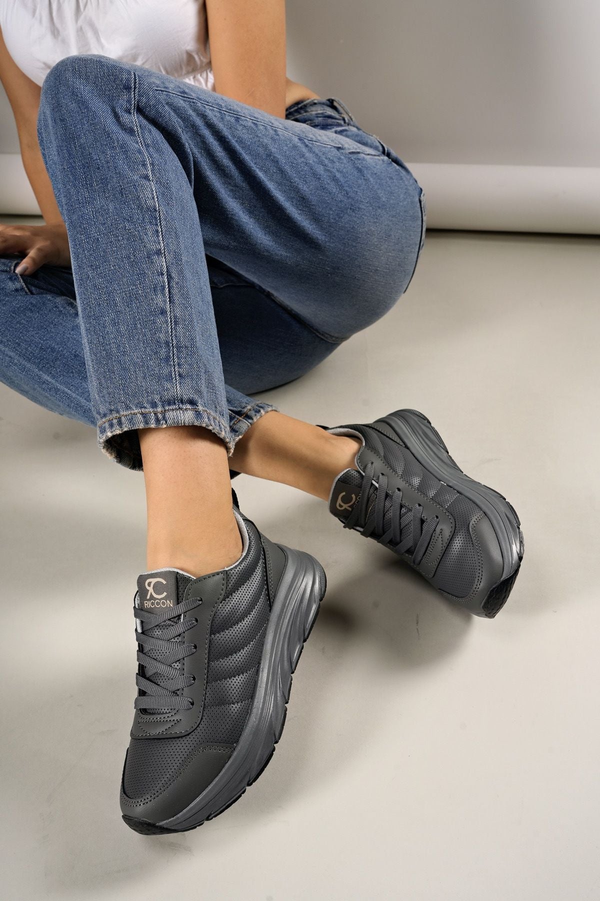 Kadın Sneaker 0012135 Füme
