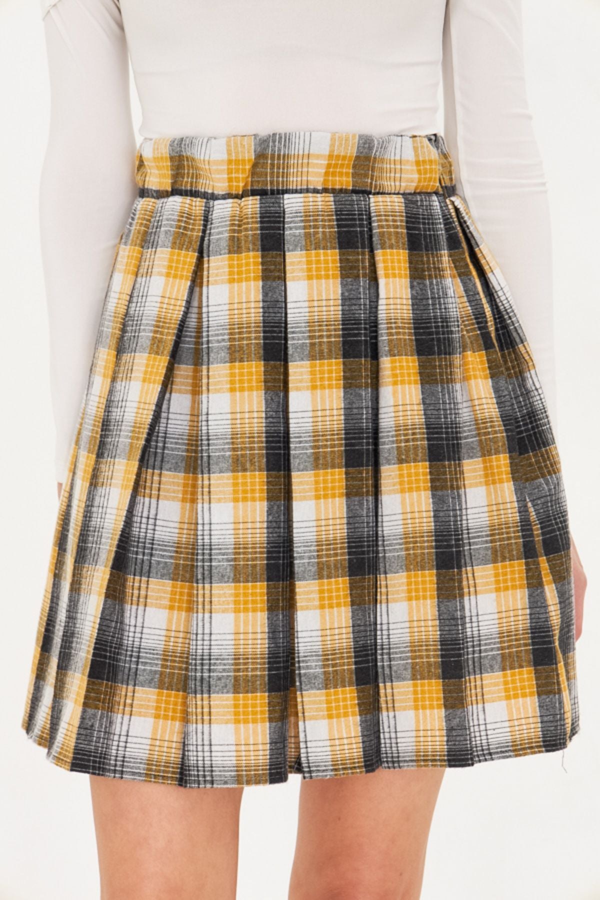 WOMEN'S YELLOW ECOSE SHORT KLOŞ SKIN ARM-22K001014