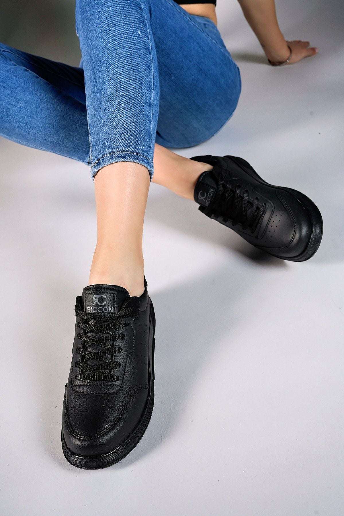 Glaweth Woman Sneaker 0012158 Black Black