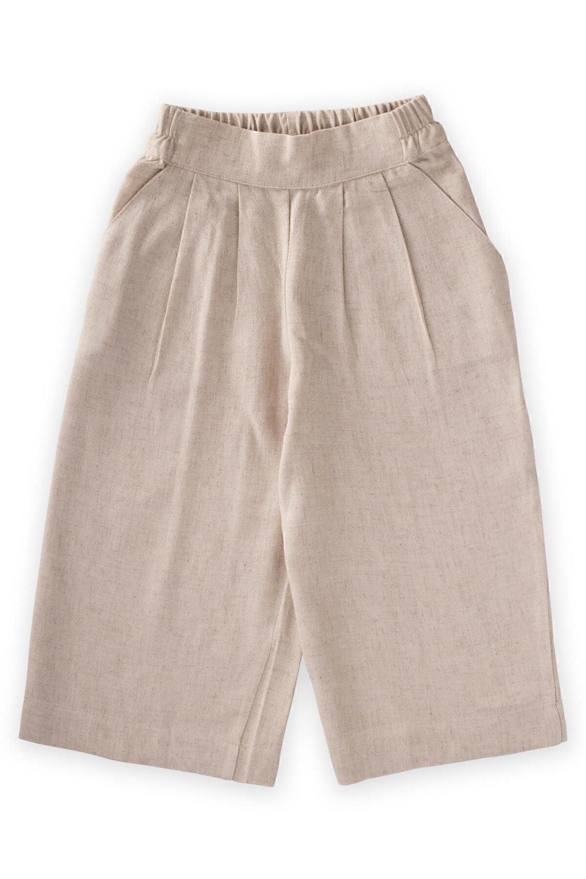 Pleele linen plenty of pants 2-7 years natural