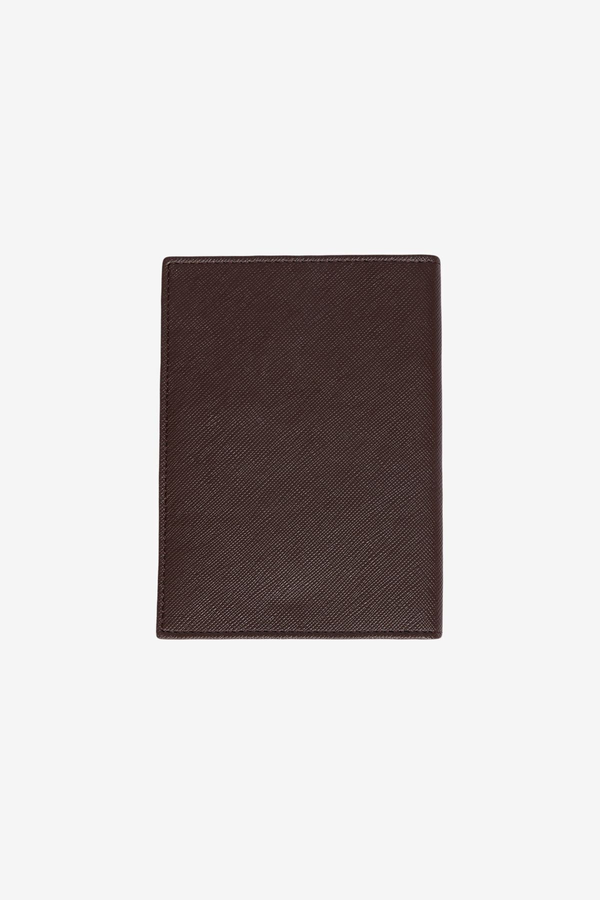 Men's Brown Special Gift Boxed Artificial Leather Handmade Passport