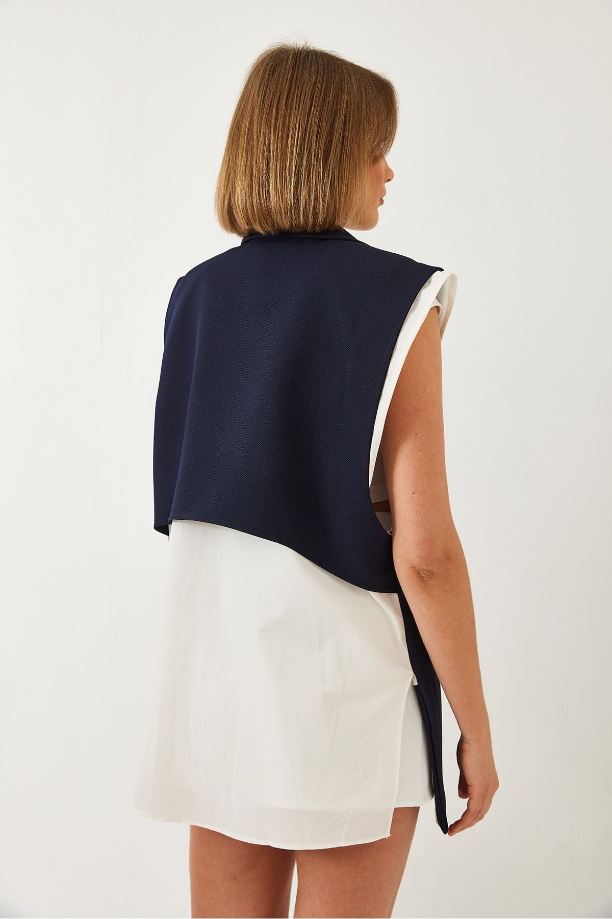 Women's Shirt Detailed Long Vest 60356 60271016