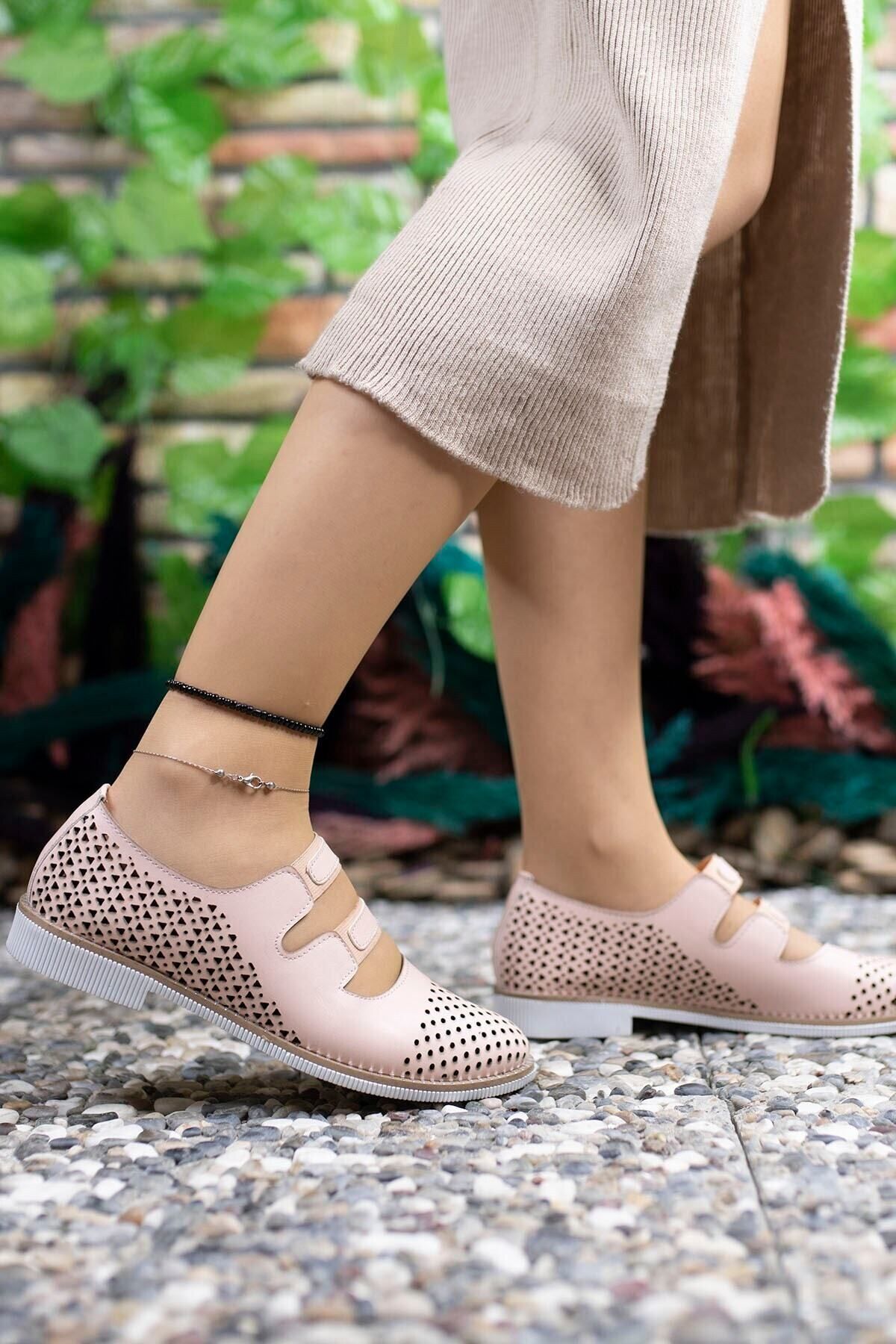 Woman Powder Daily Shoes 0012502