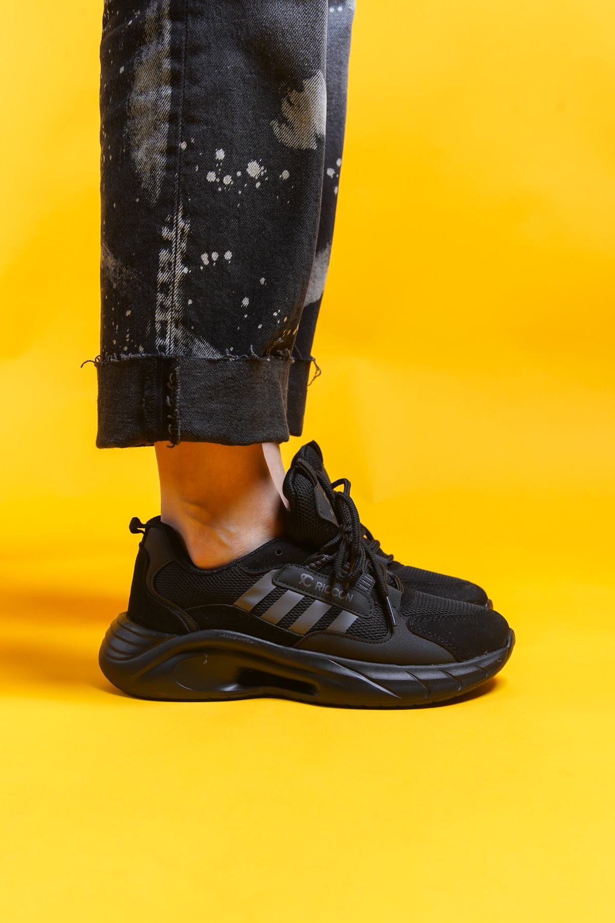 Torrine Unisex Sneaker 001293 Black Black