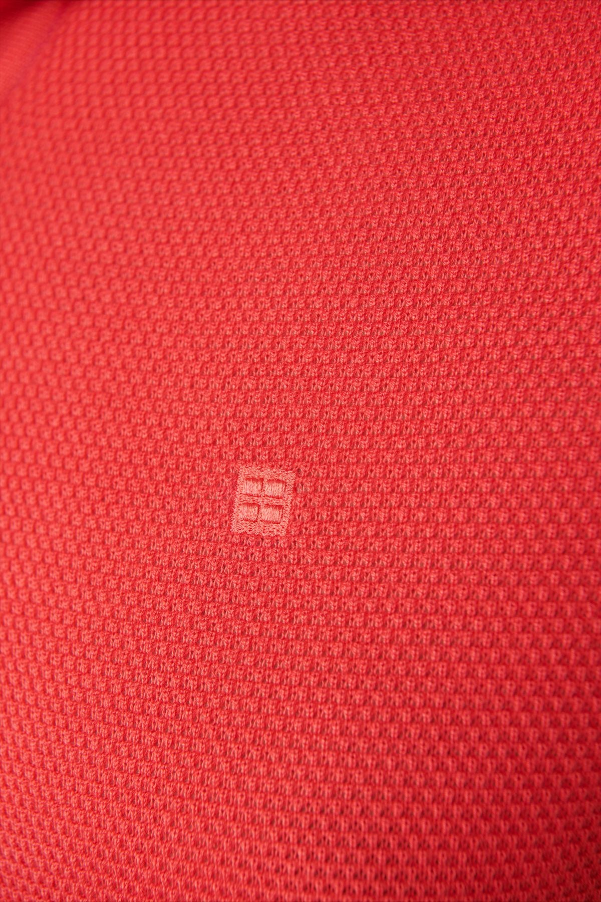 Male Coral 3 Button Tissue Ribanian Polo Yaka Triko T-Shirt B005009
