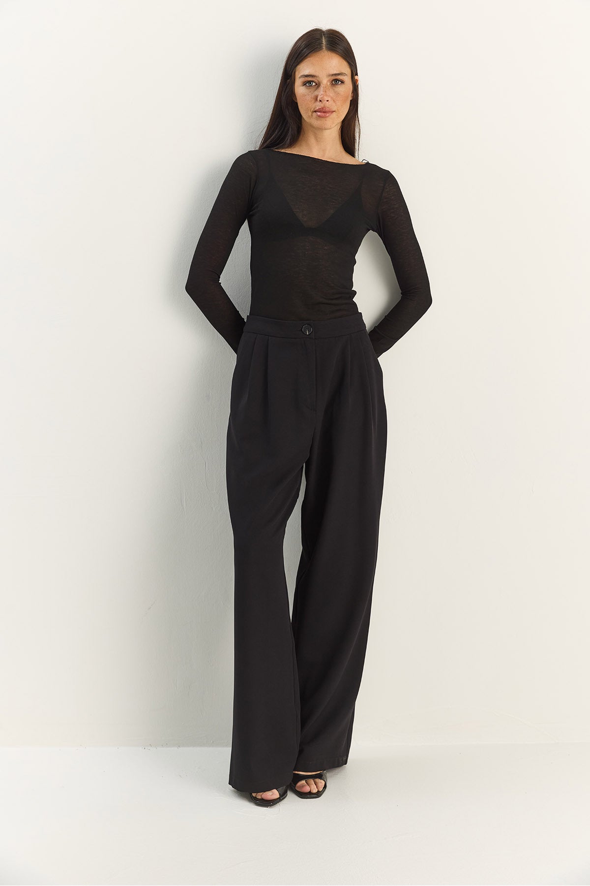 Women's Boat Neck Modal Ultra Light Blouse 1012 60283863