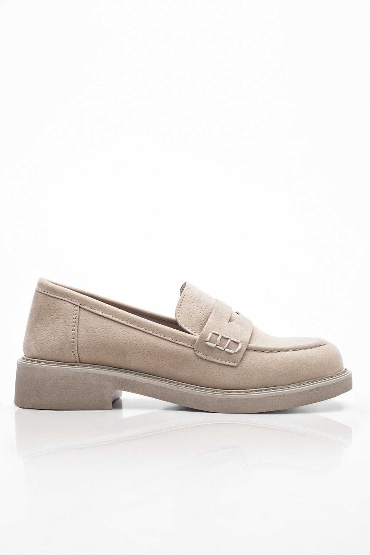 Woman Loafer Makosen Daily Shoes Andel Beige