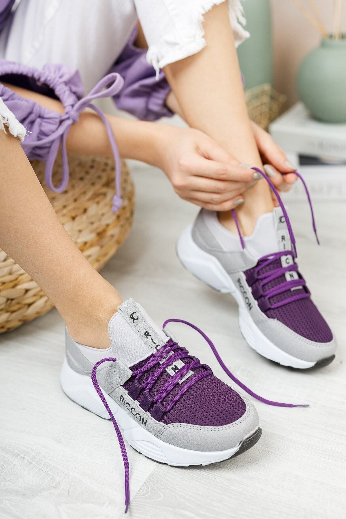 Woman Ice Purple Sneaker 0012072