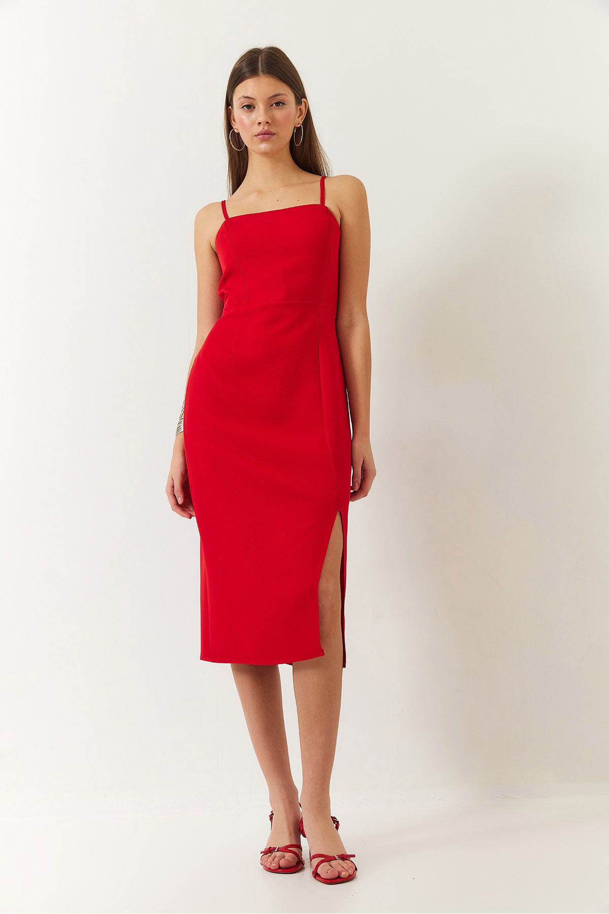 WOMEN'S SPRING DETAILED DRESS WITH DETAILS 60251077