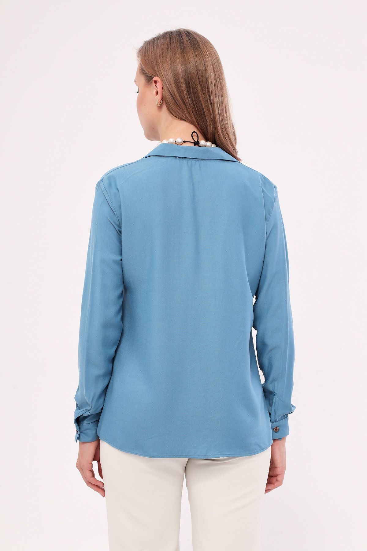 Female Flat Shirt with Icemavi Long Sleeve ARM-18Y001176