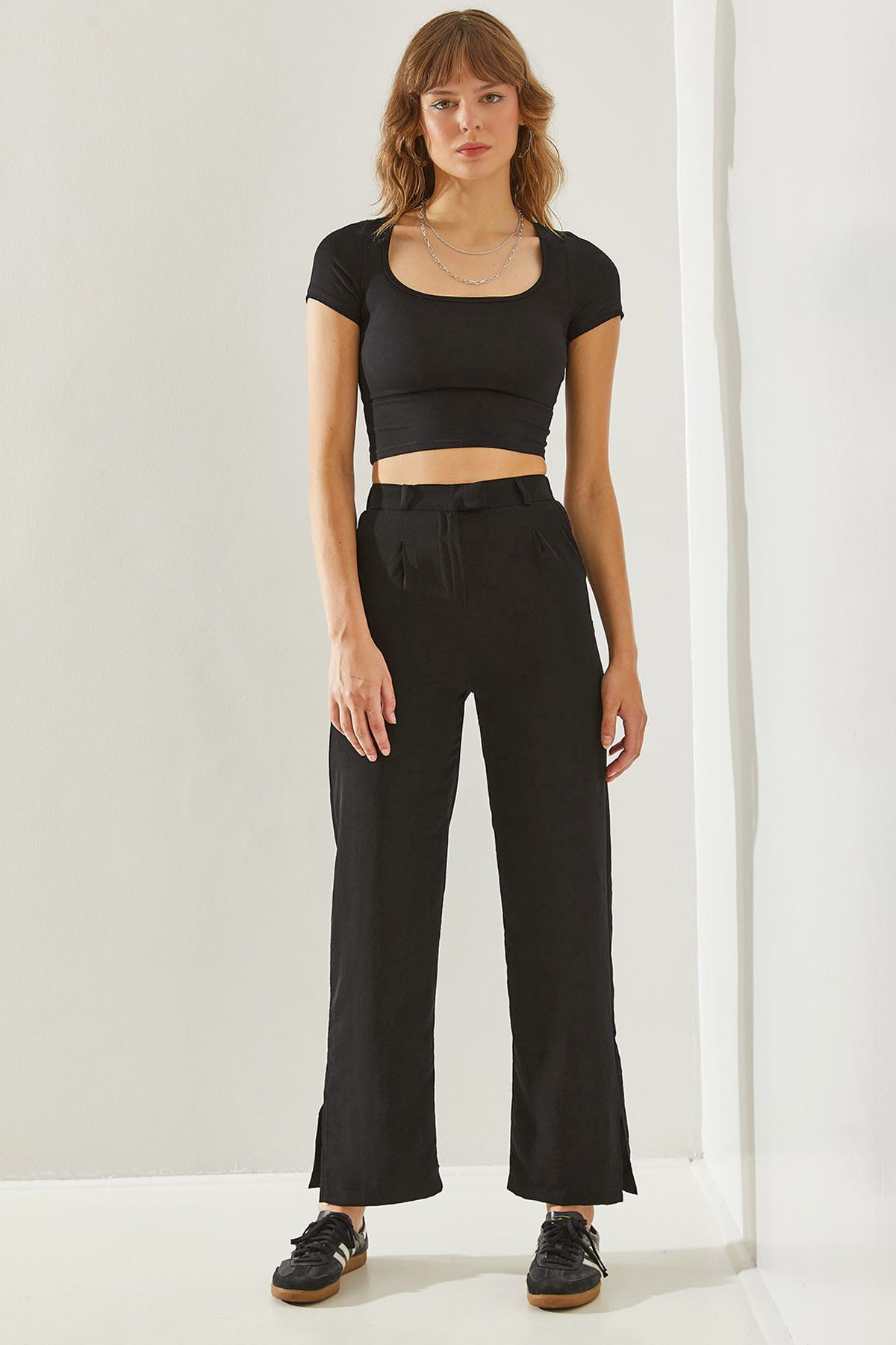 Women's Hanged Paça Trousers 60251180