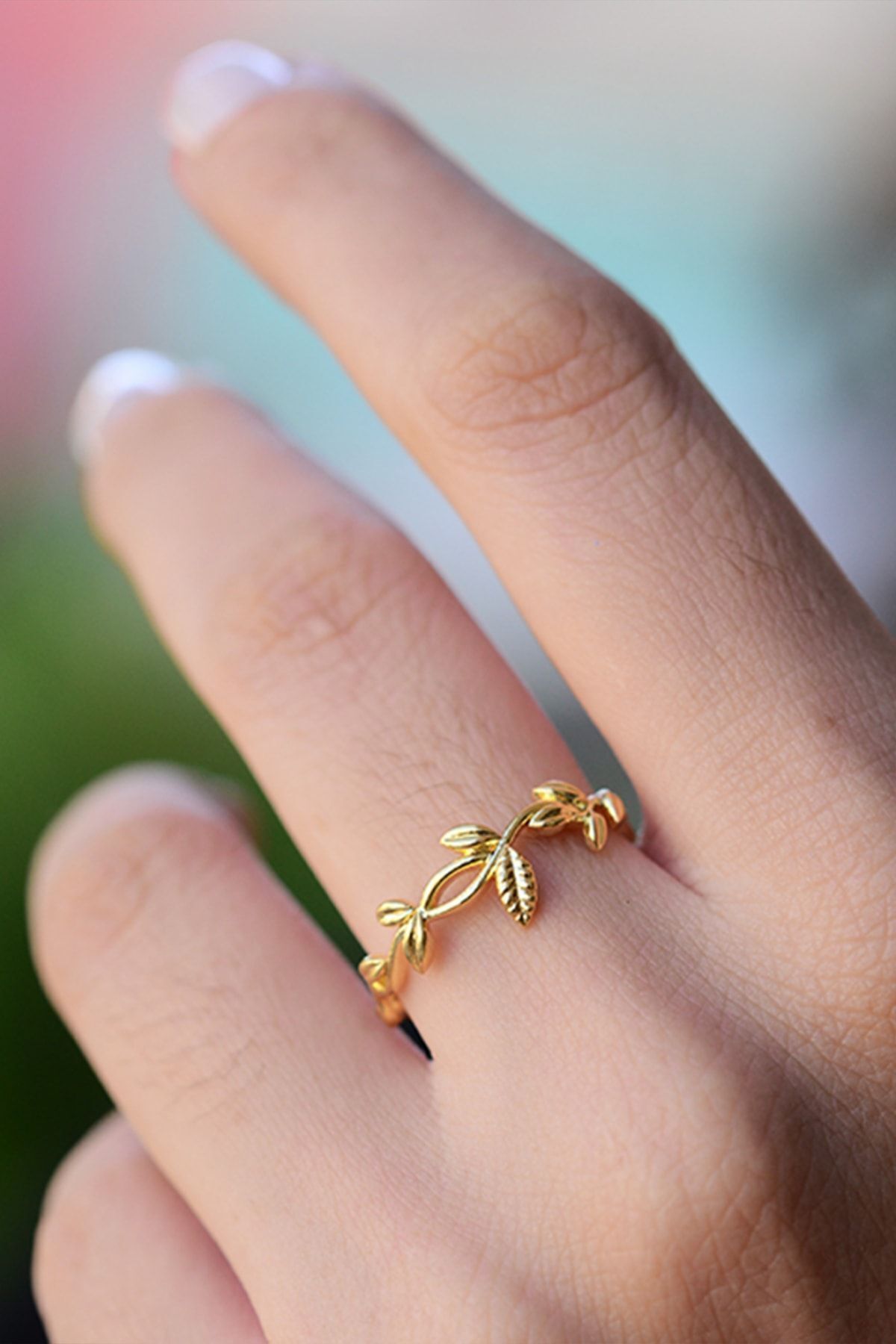 Love Sarmatizable Adjustable 14k Gold Plated Woman Ring