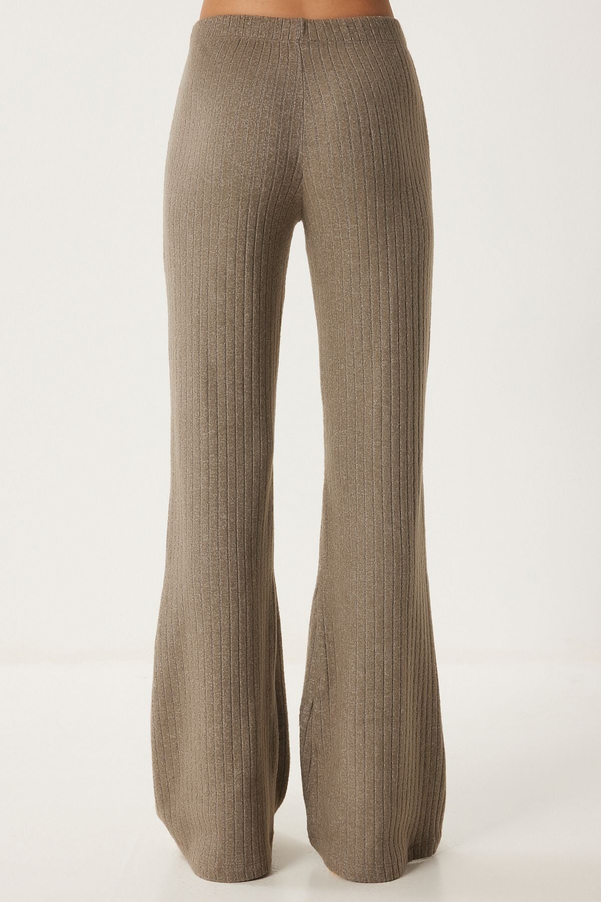 Female mink relaxed wick knitted blouse trousers rg00047