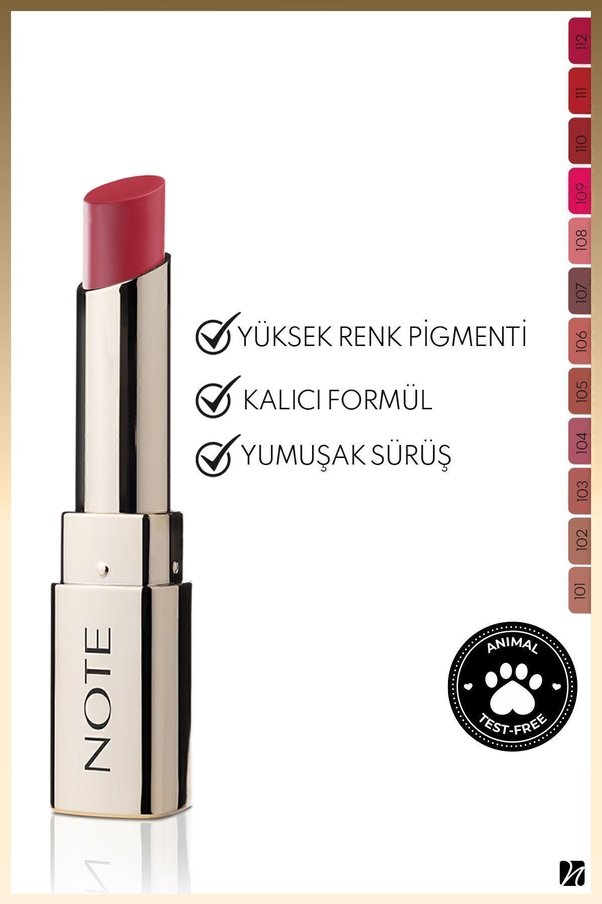 Iconic Matte Lipstick Kalıcı Mat Ruj 109 Limitless - Pembe