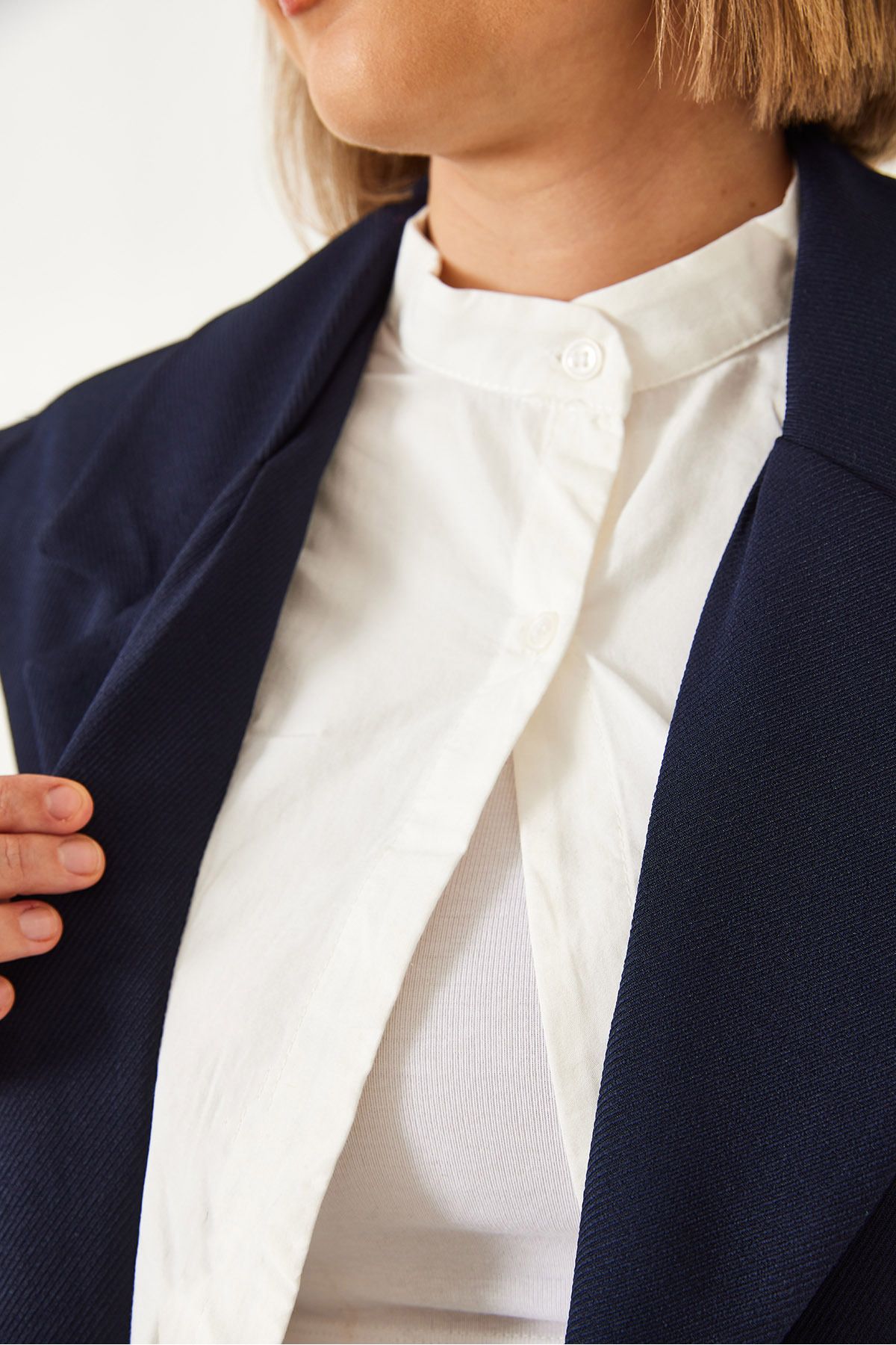 Women's Shirt Detailed Long Vest 60356 60271016