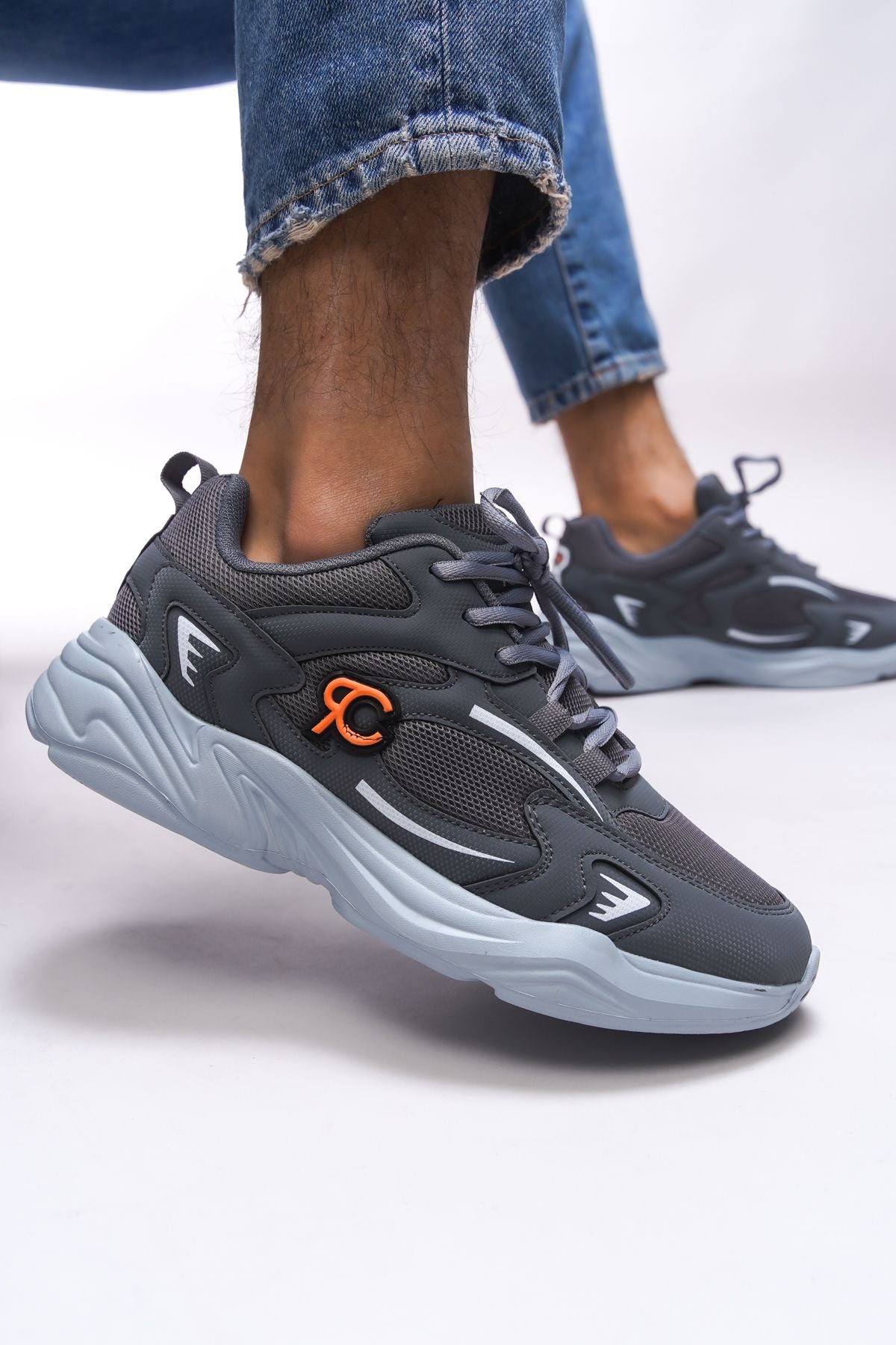 Niknaith Unisex Sneaker 0012725 Füme