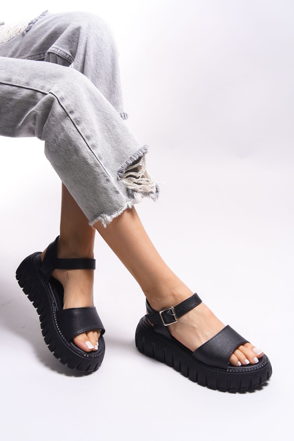 Rymlal Woman Sandals 0012610 Black