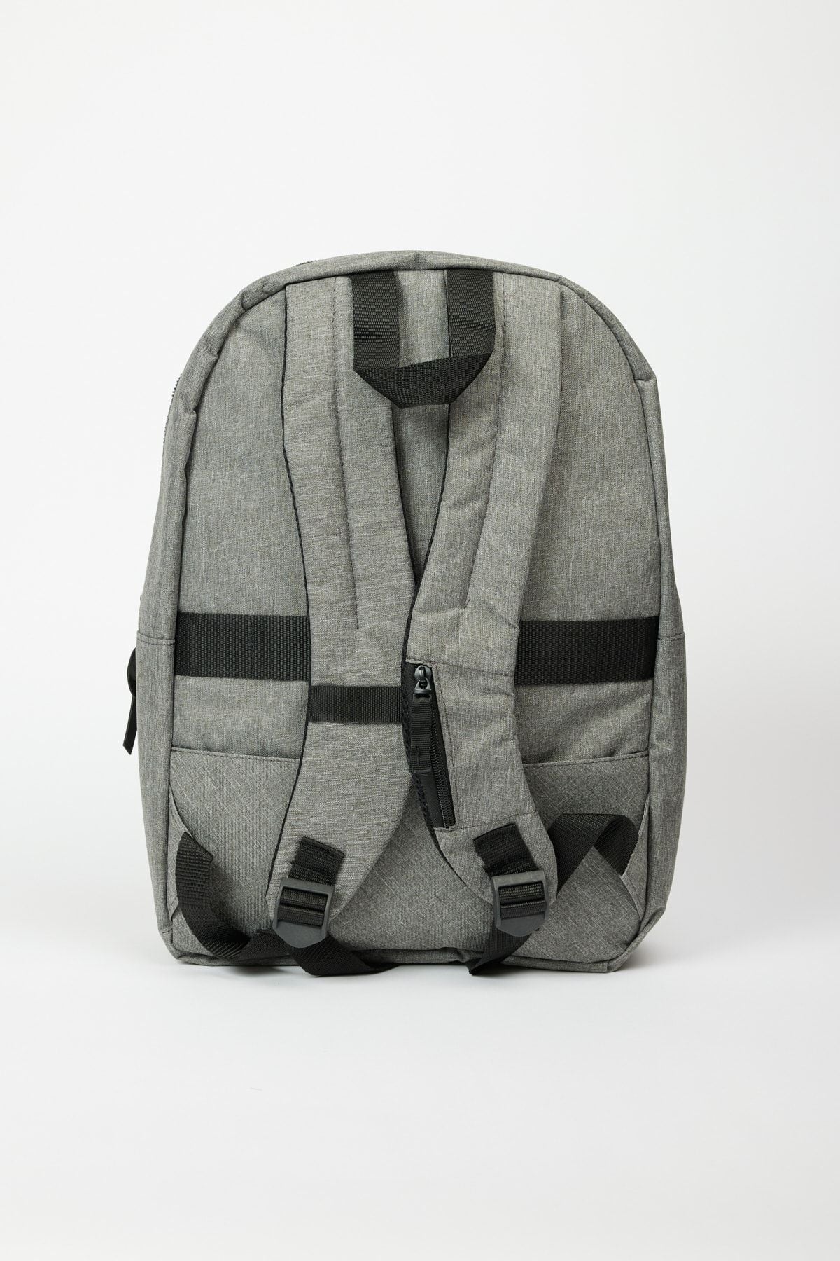 Men's gray-black logo laptop compartment sports school-sink bag