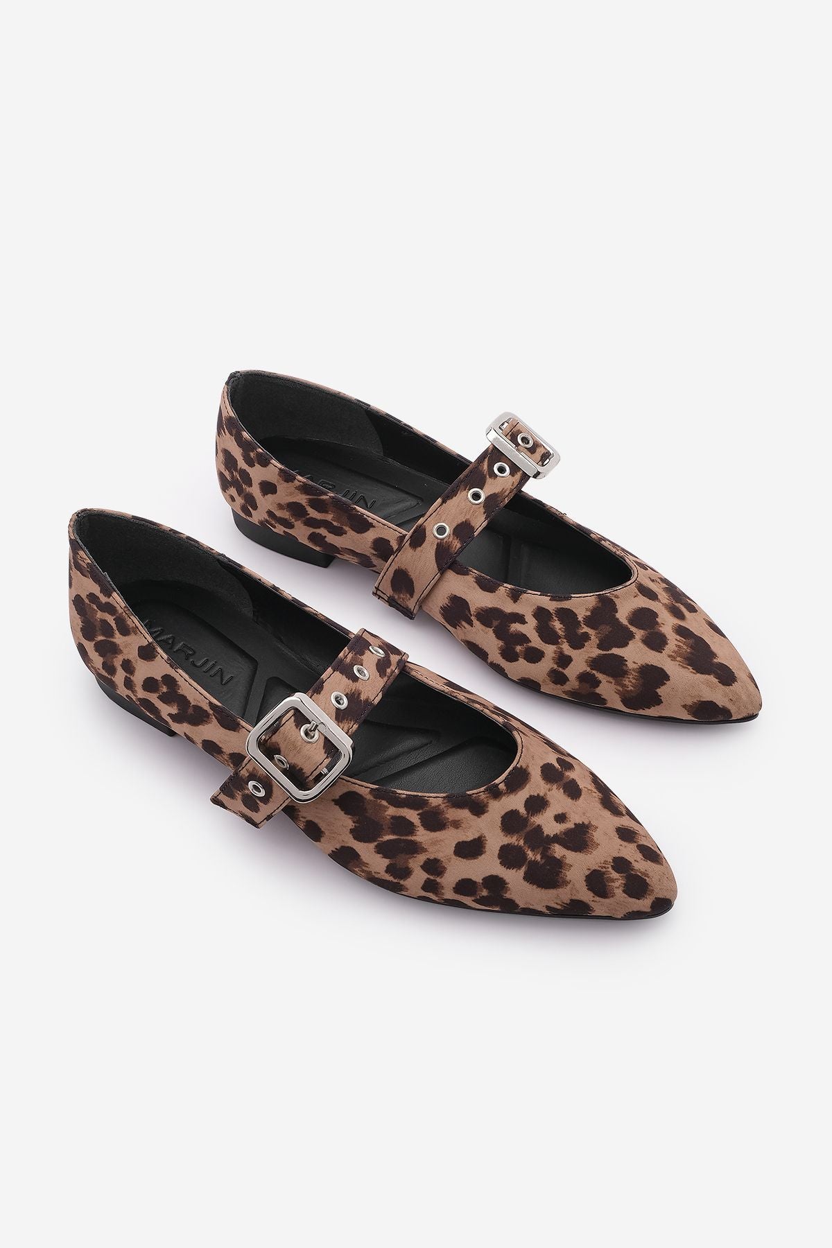 WOMEN'S POINT NOSE BUKALLI Flat Shoes Taypila Leopard