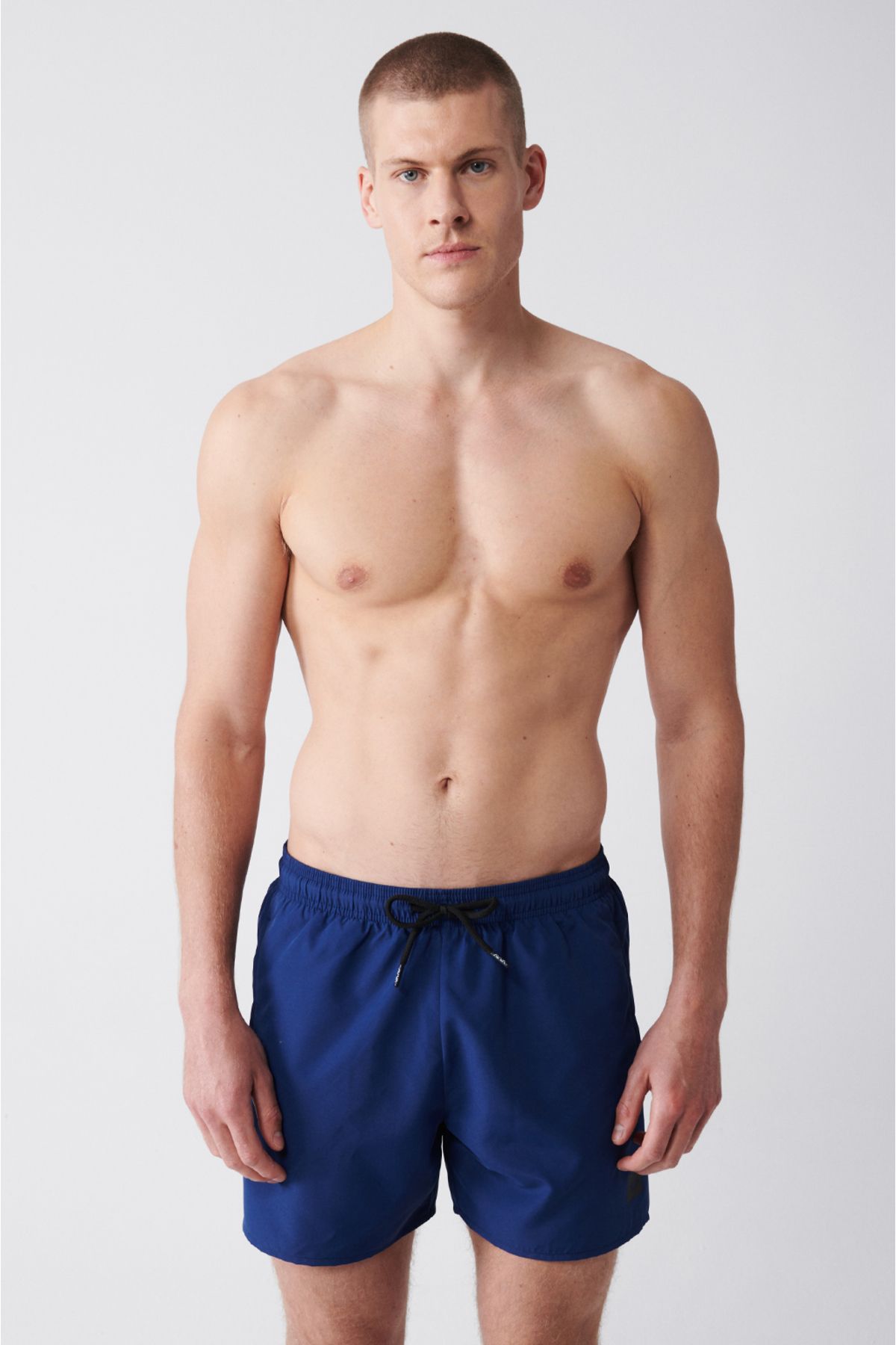 Men's navy blue fast -drying standard Size Mayo Sea Short E003801