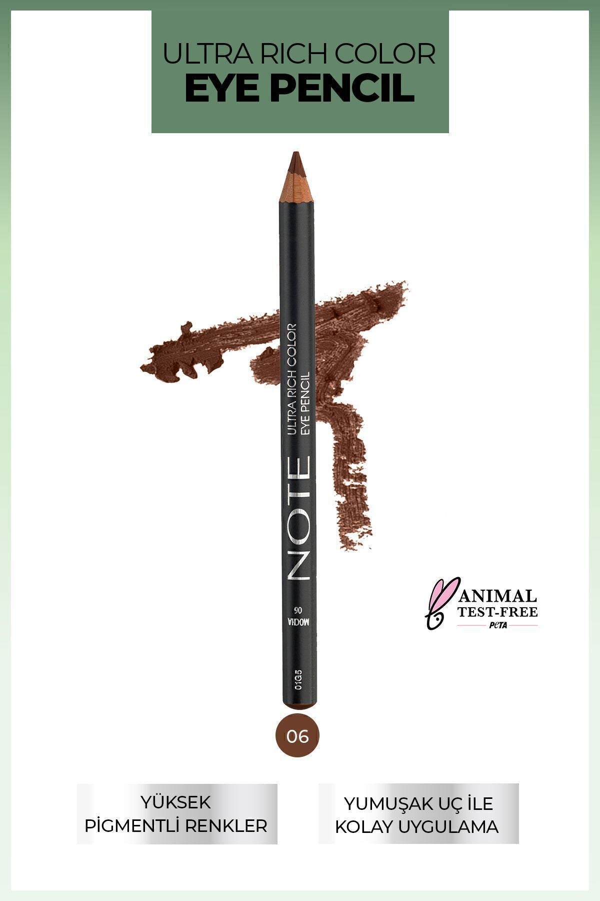 Ultra Rich Color Eye Pencil 06 Mocha - Red Coffee